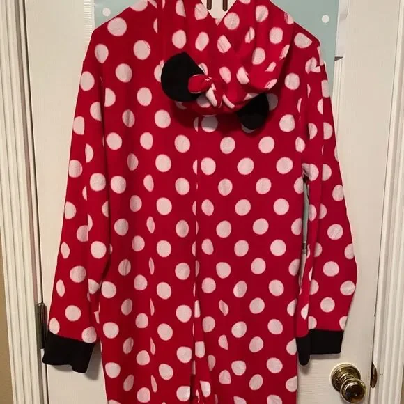 Disney Minnie Onesie Footed Pajamas - Picture 8 of 12